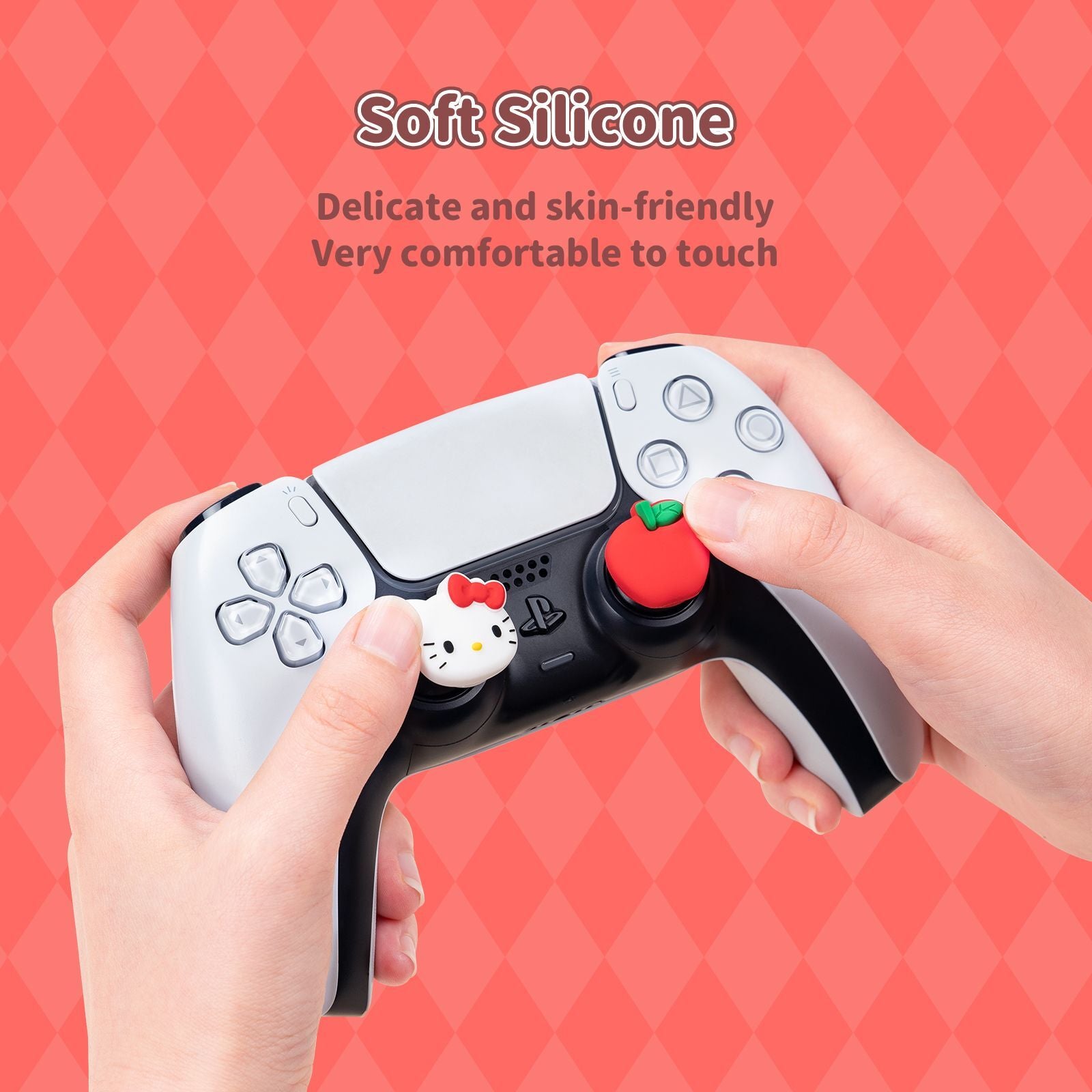 GeekShare "Hello Kitty Companion" Thumb Grips (NS Pro, PS4 & PS5)