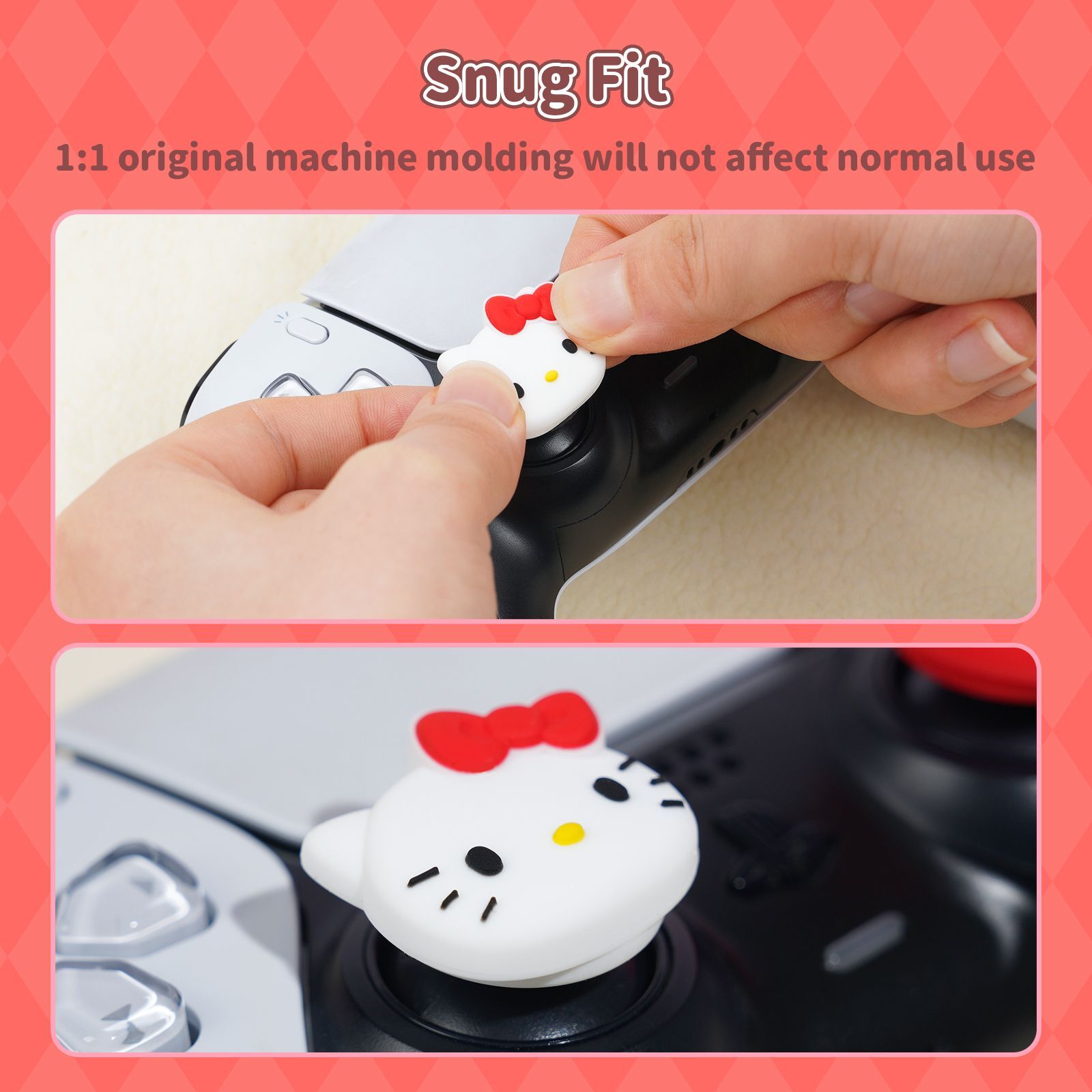 GeekShare "Hello Kitty Companion" Thumb Grips (NS Pro, PS4 & PS5)