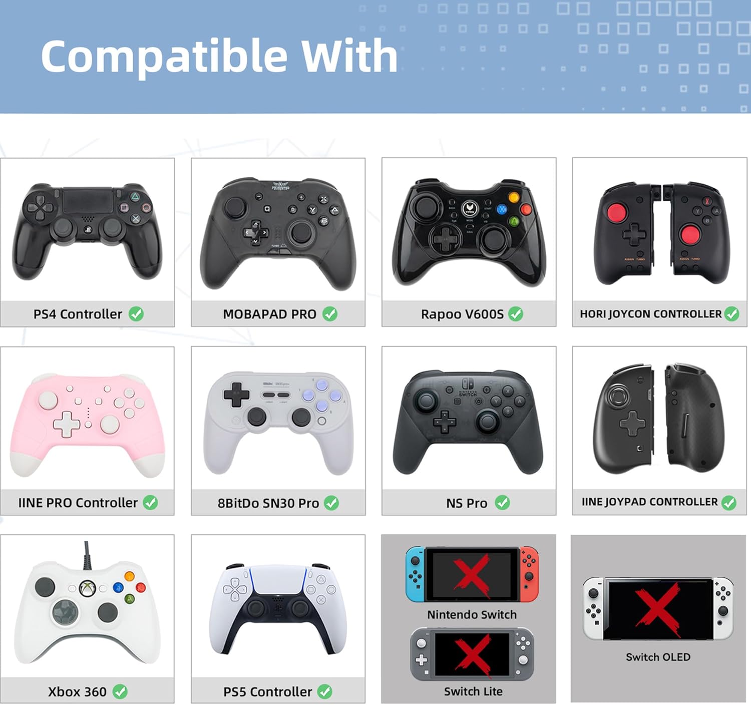 GeekShare "Koolomi" Thumb Grips (NS Pro, PS4 & PS5)