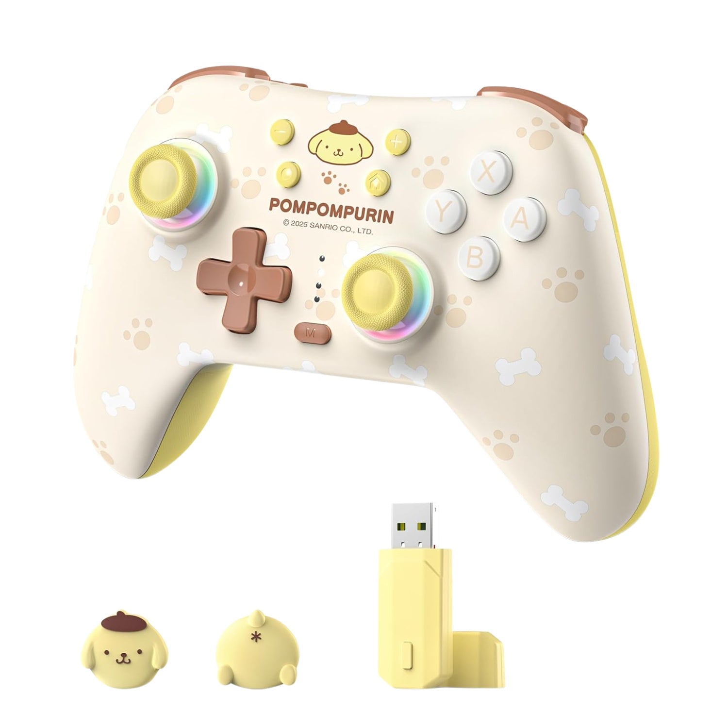 Geekshare Pompompurin Wireless Nintendo Controller