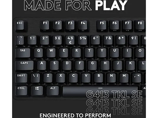 Logitech Gaming-Tastatur G413 SE Schwarz