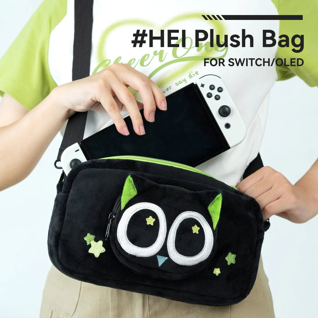 GeekShare "HEI" Plush Transporttasche für Switch&OLED