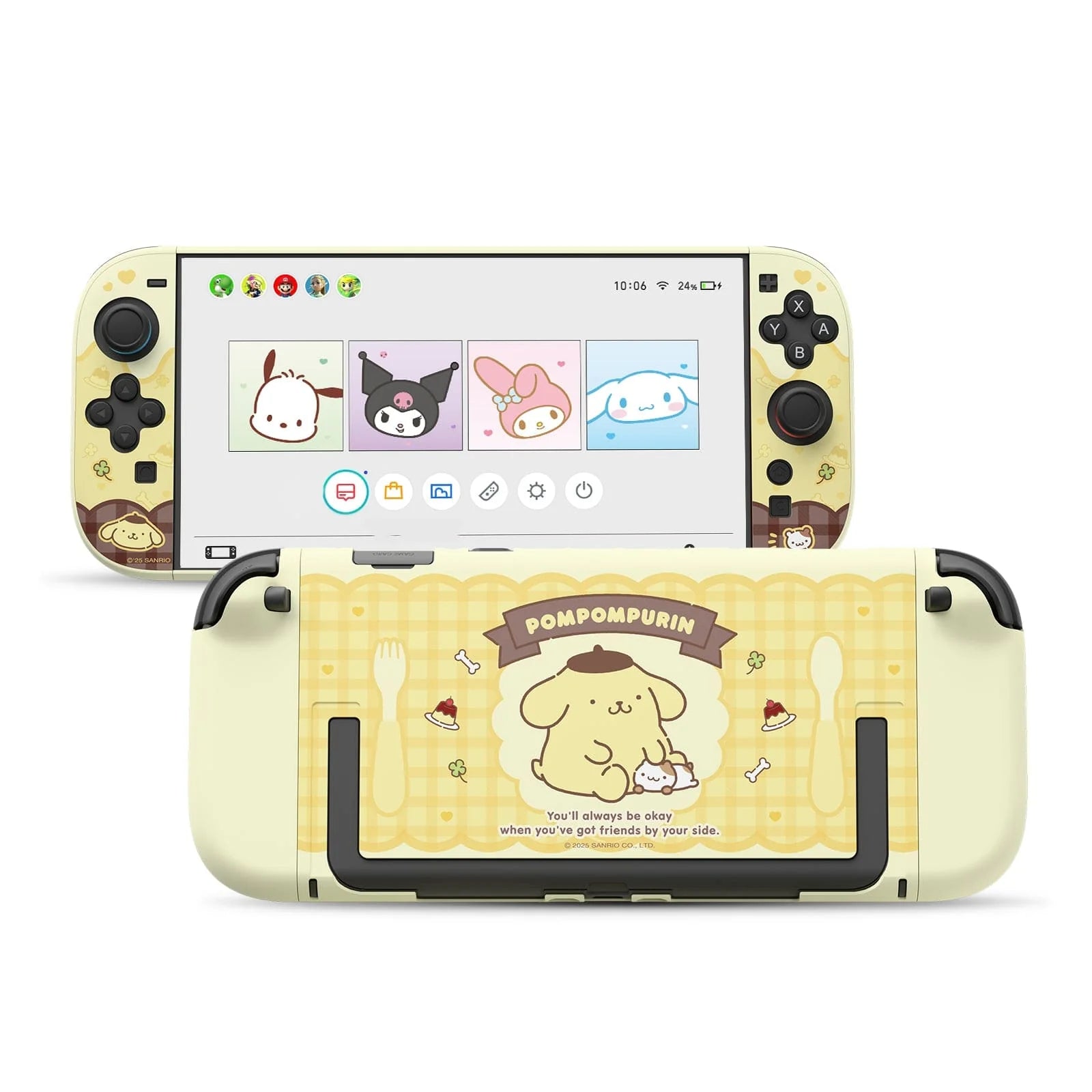 GeekShare "Pom Pom Purin" Nintendo Switch 2 Schutzhülle