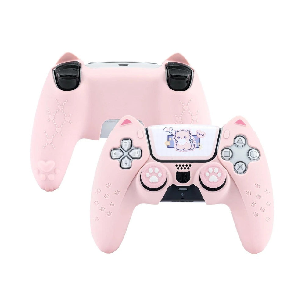 GeekShare "Catroller" PS5 Controller Skin (Pink)