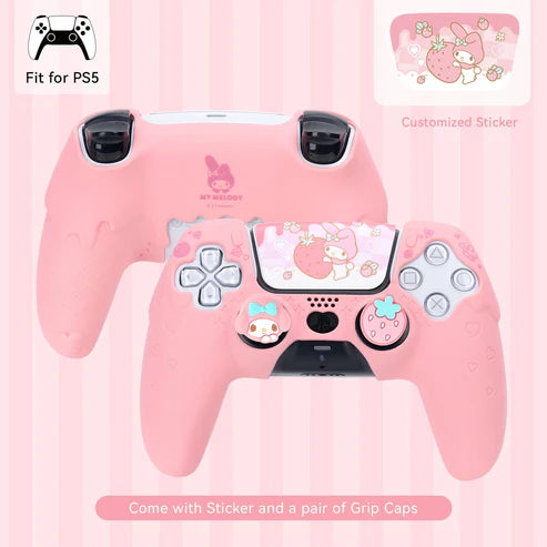 GeekShare "Sanrio - My Melody" PS5 Controller Skin (Pink)