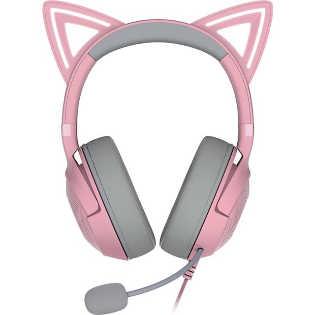 RAZER Kraken Kitty V2 Gaming Headset - Quartz Pink