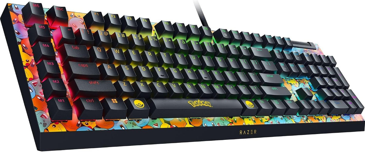 Razer BlackWidow V4 X Mechanische Gaming Tastatur Pokémon Edition