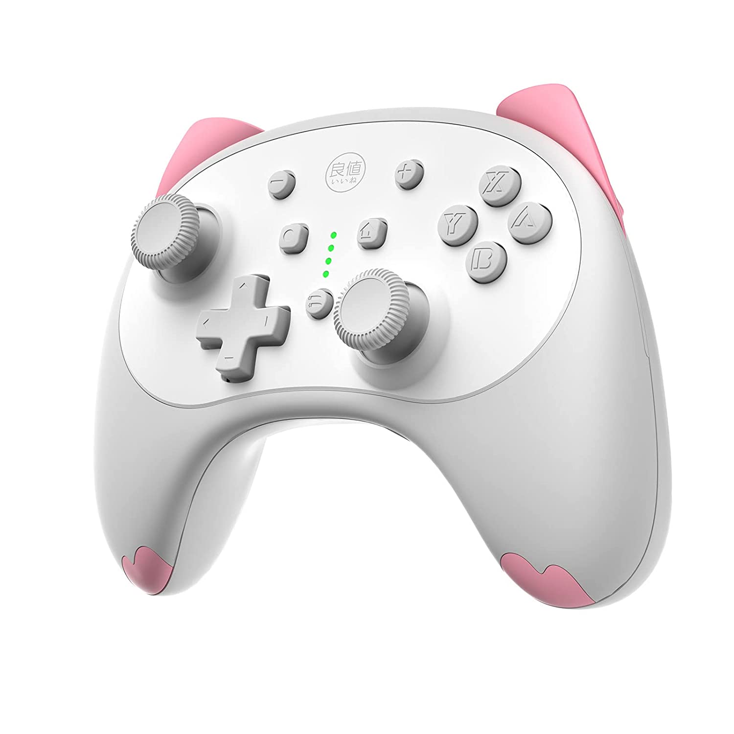 IINE Cartoon Kitten Wireless Controller für Nintendo Switch (Pink)