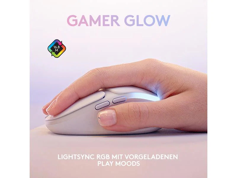 Logitech G705 Gaming-Maus Weiss