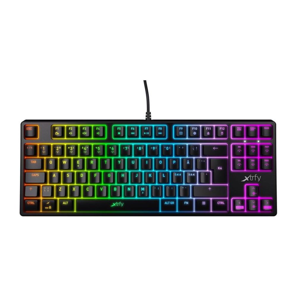 Xtrfy K4 RGB TKL Gaming Tastatur (Schwarz)