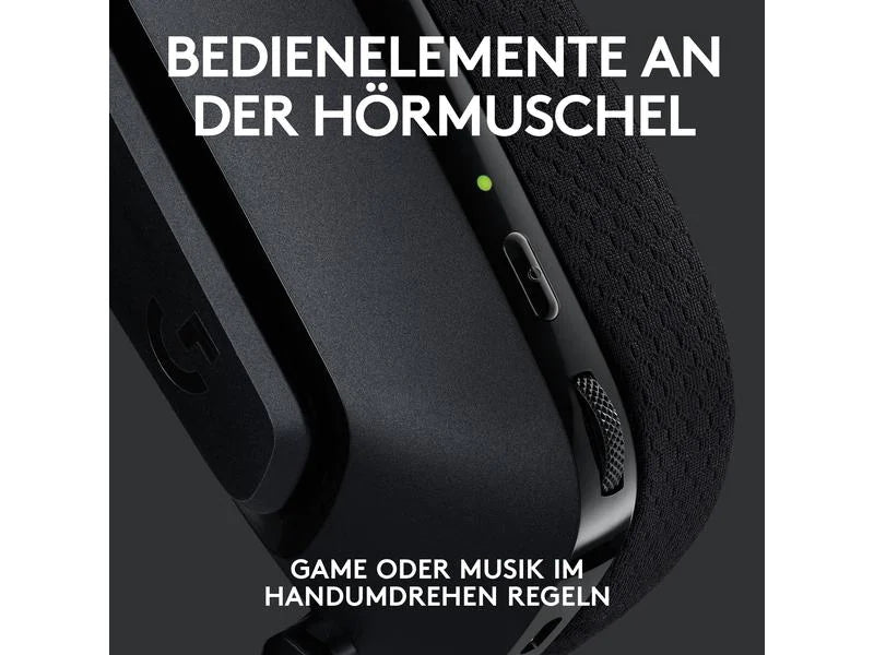 Logitech Gaming-Headset G535 Lightspeed Schwarz